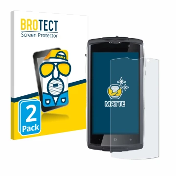 Parte frontale di una confezione del prodotto con il logo del marchio BROTECT. Accanto è raffigurato il dispositivo GoClever Q