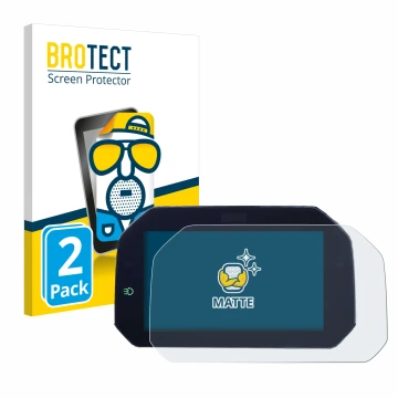 Parte frontale di una confezione del prodotto con il logo del marchio BROTECT. Accanto è raffigurato il dispositivo BMW S 1000