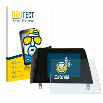 Parte frontale di una confezione del prodotto con il logo del marchio BROTECT. Accanto è raffigurato il dispositivo BMW 3 G21 