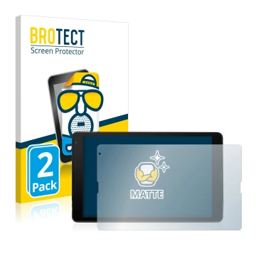 Parte frontale di una confezione del prodotto con il logo del marchio BROTECT. Accanto è raffigurato il dispositivo MEDION Lif
