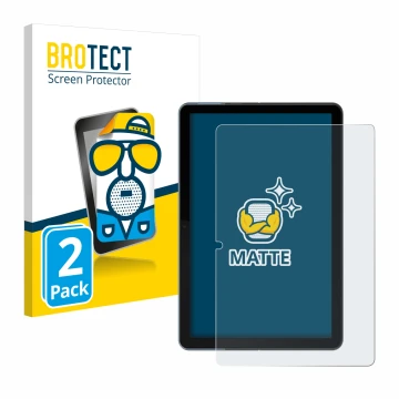 Parte frontale di una confezione del prodotto con il logo del marchio BROTECT. Accanto è raffigurato il dispositivo Lenovo Ide