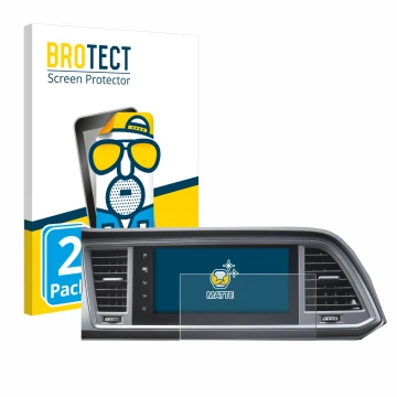 Parte frontale di una confezione del prodotto con il logo del marchio BROTECT. Accanto è raffigurato il dispositivo Seat Cupra