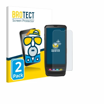 Parte frontale di una confezione del prodotto con il logo del marchio BROTECT. Accanto è raffigurato il dispositivo Casio IT-G