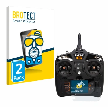 Parte frontale di una confezione del prodotto con il logo del marchio BROTECT. Accanto è raffigurato il dispositivo Spektrum N