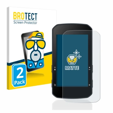 Parte frontale di una confezione del prodotto con il logo del marchio BROTECT. Accanto è raffigurato il dispositivo Bryton Rid