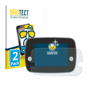 Parte frontale di una confezione del prodotto con il logo del marchio BROTECT. Accanto è raffigurato il dispositivo Fiat 500 S