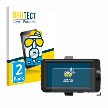 Parte frontale di una confezione del prodotto con il logo del marchio BROTECT. Accanto è raffigurato il dispositivo Sony FX6 c