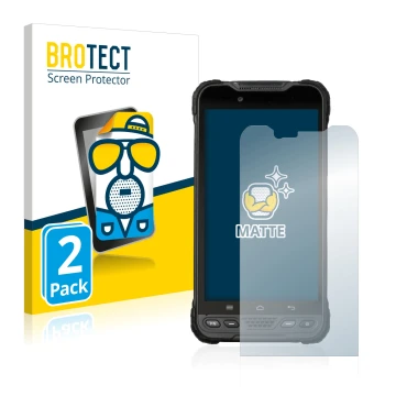 Parte frontale di una confezione del prodotto con il logo del marchio BROTECT. Accanto è raffigurato il dispositivo UniStrong 