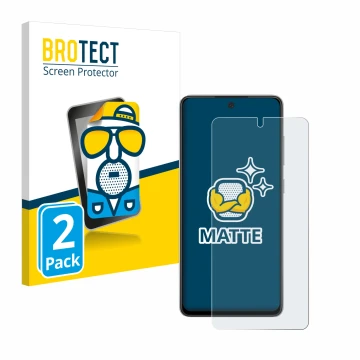 Parte frontale di una confezione del prodotto con il logo del marchio BROTECT. Accanto è raffigurato il dispositivo Samsung Ga