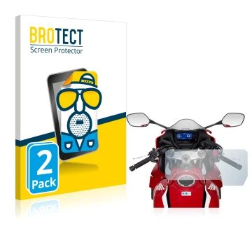 Parte frontale di una confezione del prodotto con il logo del marchio BROTECT. Accanto è raffigurato il dispositivo Honda CBR6