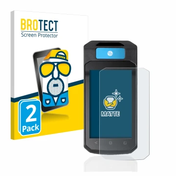 Parte frontale di una confezione del prodotto con il logo del marchio BROTECT. Accanto è raffigurato il dispositivo Accu-Chek 