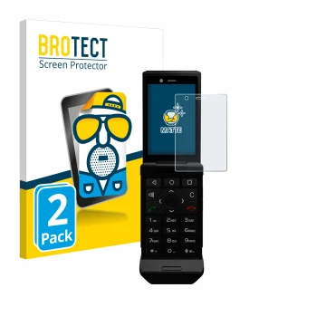 Parte frontale di una confezione del prodotto con il logo del marchio BROTECT. Accanto è raffigurato il dispositivo Caterpilla