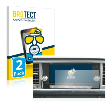 Parte frontale di una confezione del prodotto con il logo del marchio BROTECT. Accanto è raffigurato il dispositivo Seat Ateca