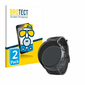 Parte frontale di una confezione del prodotto con il logo del marchio BROTECT. Accanto è raffigurato il dispositivo Kiprun 500