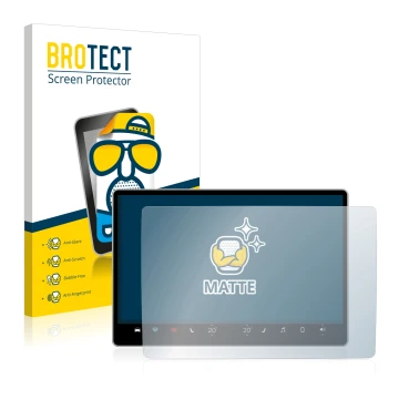 Parte frontale di una confezione del prodotto con il logo del marchio BROTECT. Accanto è raffigurato il dispositivo Tesla Mode