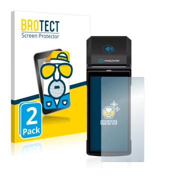 Parte frontale di una confezione del prodotto con il logo del marchio BROTECT. Accanto è raffigurato il dispositivo Ready2orde