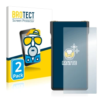 Parte frontale di una confezione del prodotto con il logo del marchio BROTECT. Accanto è raffigurato il dispositivo Sony Walkm