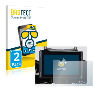 Parte frontale di una confezione del prodotto con il logo del marchio BROTECT. Accanto è raffigurato il dispositivo KTM 1290 S