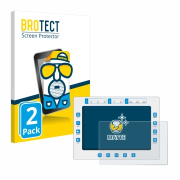 Parte frontale di una confezione del prodotto con il logo del marchio BROTECT. Accanto è raffigurato il dispositivo Megasat HD