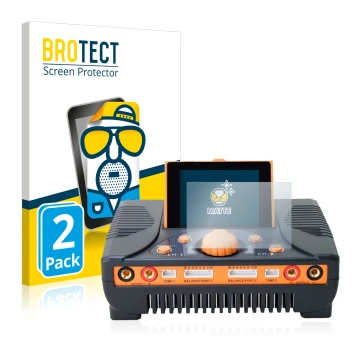 Parte frontale di una confezione del prodotto con il logo del marchio BROTECT. Accanto è raffigurato il dispositivo Junsi iCha