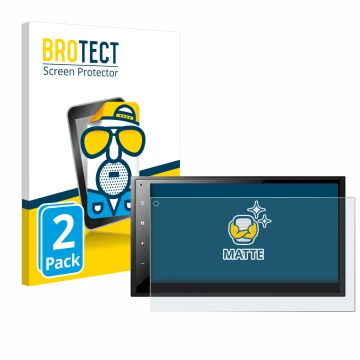 Parte frontale di una confezione del prodotto con il logo del marchio BROTECT. Accanto è raffigurato il dispositivo Pioneer DM