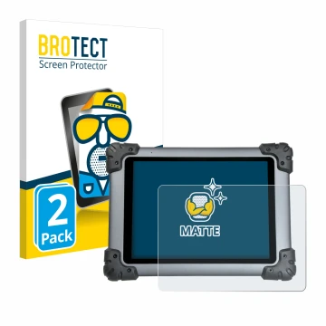 Parte frontale di una confezione del prodotto con il logo del marchio BROTECT. Accanto è raffigurato il dispositivo Autel Maxi