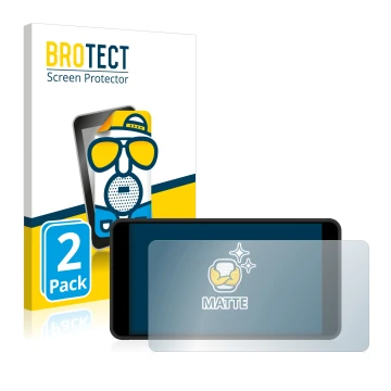 Parte frontale di una confezione del prodotto con il logo del marchio BROTECT. Accanto è raffigurato il dispositivo Portkeys P