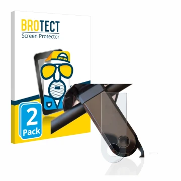 Parte frontale di una confezione del prodotto con il logo del marchio BROTECT. Accanto è raffigurato il dispositivo NIU KQi3 S