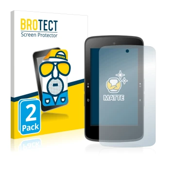 Parte frontale di una confezione del prodotto con il logo del marchio BROTECT. Accanto è raffigurato il dispositivo Bryton Rid