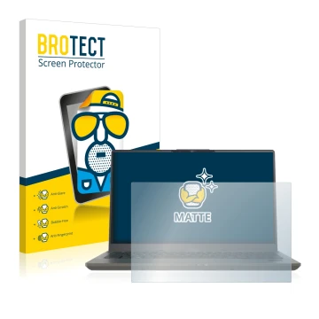 Parte frontale di una confezione del prodotto con il logo del marchio BROTECT. Accanto è raffigurato il dispositivo Fujitsu Li