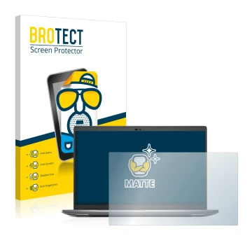 Parte frontale di una confezione del prodotto con il logo del marchio BROTECT. Accanto è raffigurato il dispositivo Dell Preci
