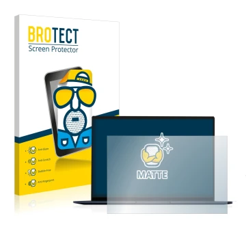 Parte frontale di una confezione del prodotto con il logo del marchio BROTECT. Accanto è raffigurato il dispositivo ASUS ZenBo