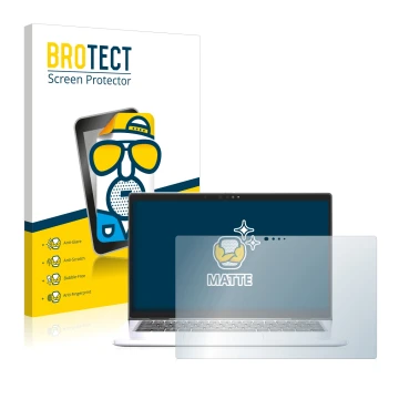 Parte frontale di una confezione del prodotto con il logo del marchio BROTECT. Accanto è raffigurato il dispositivo Dell Latit