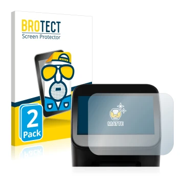 Parte frontale di una confezione del prodotto con il logo del marchio BROTECT. Accanto è raffigurato il dispositivo Shaper Ori