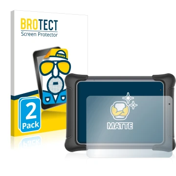 Parte frontale di una confezione del prodotto con il logo del marchio BROTECT. Accanto è raffigurato il dispositivo Autel Maxi