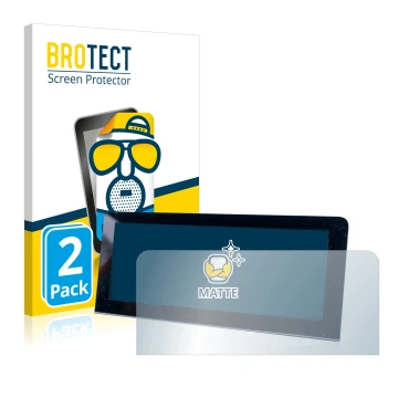 Parte frontale di una confezione del prodotto con il logo del marchio BROTECT. Accanto è raffigurato il dispositivo MG 4 con l