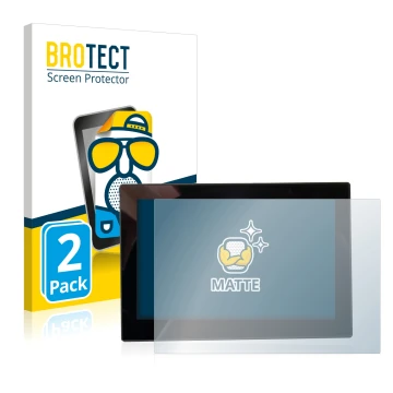 Parte frontale di una confezione del prodotto con il logo del marchio BROTECT. Accanto è raffigurato il dispositivo MG 4 7-Zol