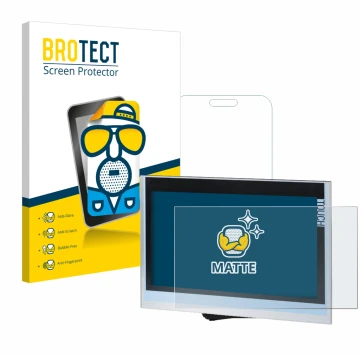 Parte frontale di una confezione del prodotto con il logo del marchio BROTECT. Accanto è raffigurato il dispositivo Siemens Si