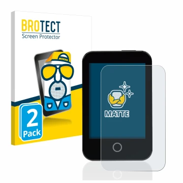 Parte frontale di una confezione del prodotto con il logo del marchio BROTECT. Accanto è raffigurato il dispositivo Medtrum To