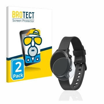 Parte frontale di una confezione del prodotto con il logo del marchio BROTECT. Accanto è raffigurato il dispositivo Doro Watch