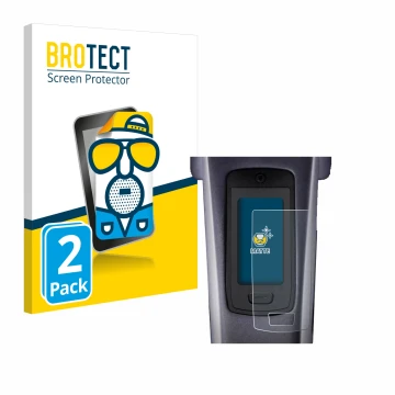 Parte frontale di una confezione del prodotto con il logo del marchio BROTECT. Accanto è raffigurato il dispositivo TQ HPR50 E
