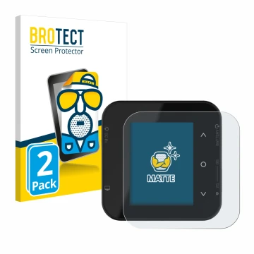 Parte frontale di una confezione del prodotto con il logo del marchio BROTECT. Accanto è raffigurato il dispositivo ISDT Air8 