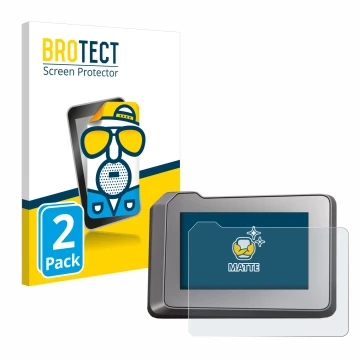 Parte frontale di una confezione del prodotto con il logo del marchio BROTECT. Accanto è raffigurato il dispositivo KTM 1290 S