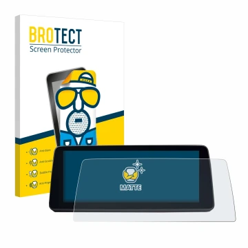 Parte frontale di una confezione del prodotto con il logo del marchio BROTECT. Accanto è raffigurato il dispositivo BMW 5 G30/