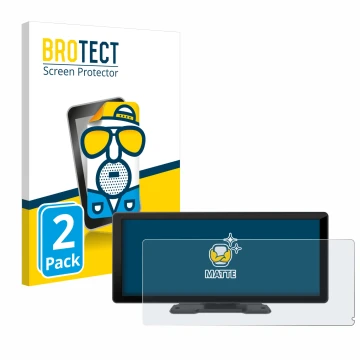 Parte frontale di una confezione del prodotto con il logo del marchio BROTECT. Accanto è raffigurato il dispositivo Carpuride 