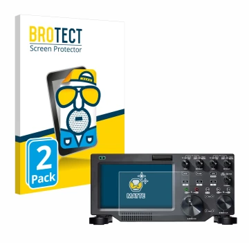 Parte frontale di una confezione del prodotto con il logo del marchio BROTECT. Accanto è raffigurato il dispositivo FlexRadio 