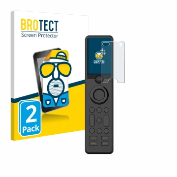 Parte frontale di una confezione del prodotto con il logo del marchio BROTECT. Accanto è raffigurato il dispositivo Sofabaton 