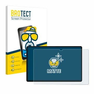 Parte frontale di una confezione del prodotto con il logo del marchio BROTECT. Accanto è raffigurato il dispositivo Samsung Ga
