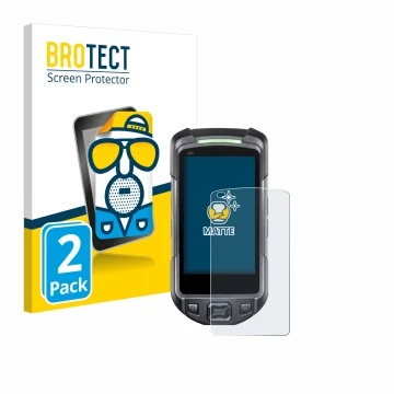 Parte frontale di una confezione del prodotto con il logo del marchio BROTECT. Accanto è raffigurato il dispositivo Keyence BT