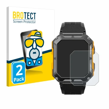 Parte frontale di una confezione del prodotto con il logo del marchio BROTECT. Accanto è raffigurato il dispositivo Njord Gear